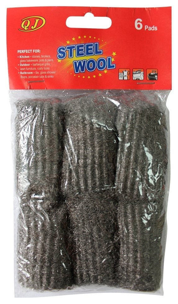 

Мочалка металлическая Steel Wool 6шт