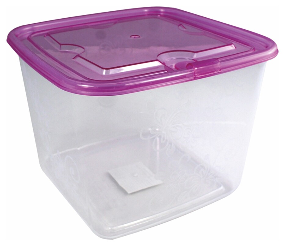 Контейнер пластиковый 1,75л квадратный Gt2901t  