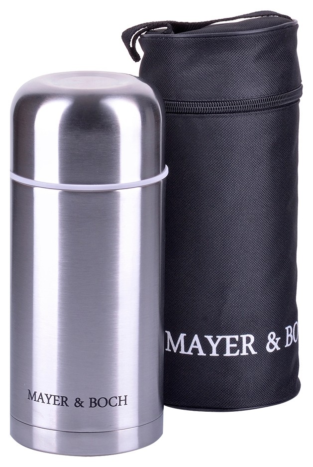 Термос Mayer Boch 28042 с чехлом, нержавеющая сталь, 1 л