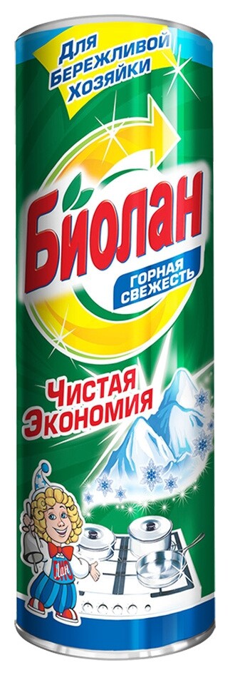 Чистящие средство биолан свежесть 400гр  Биолан