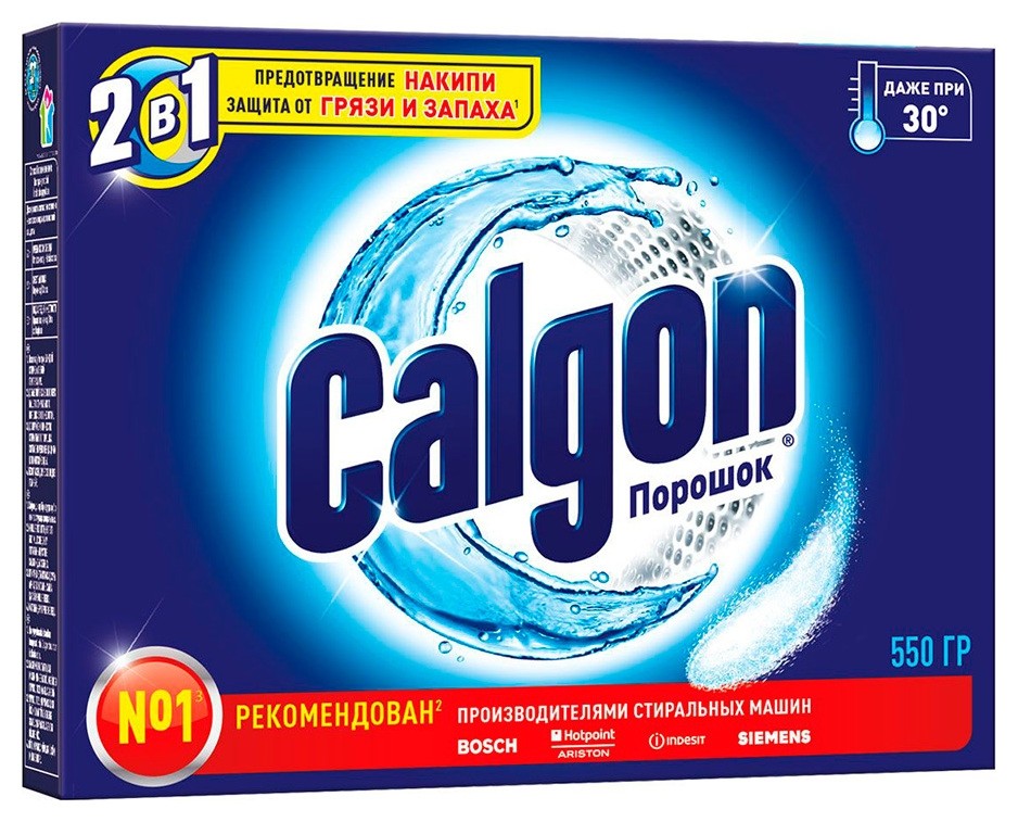 

Средство для удаления накипи Calgon порошок для стиральных машин, 550 г
