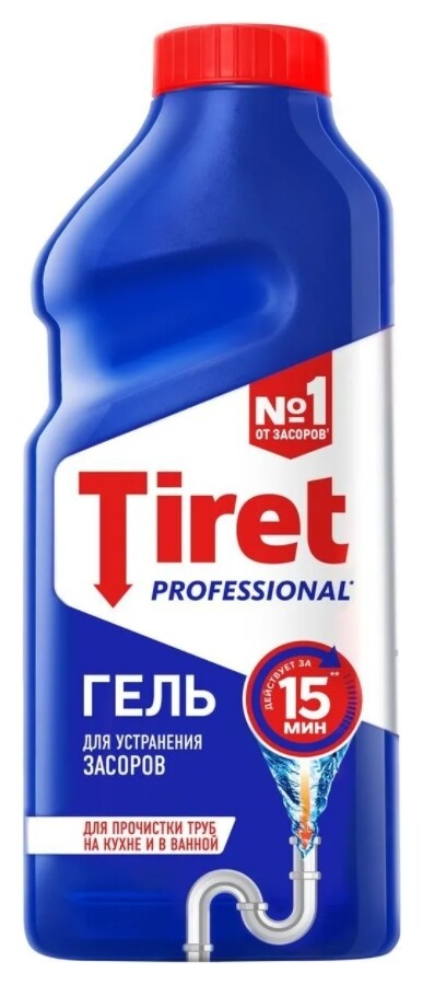 Гель для устранения засоров Professional Tiret