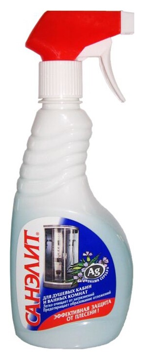 Чистящее средство санэлит антиплесень для ванных комнат, курок, 500 мл  Санокс