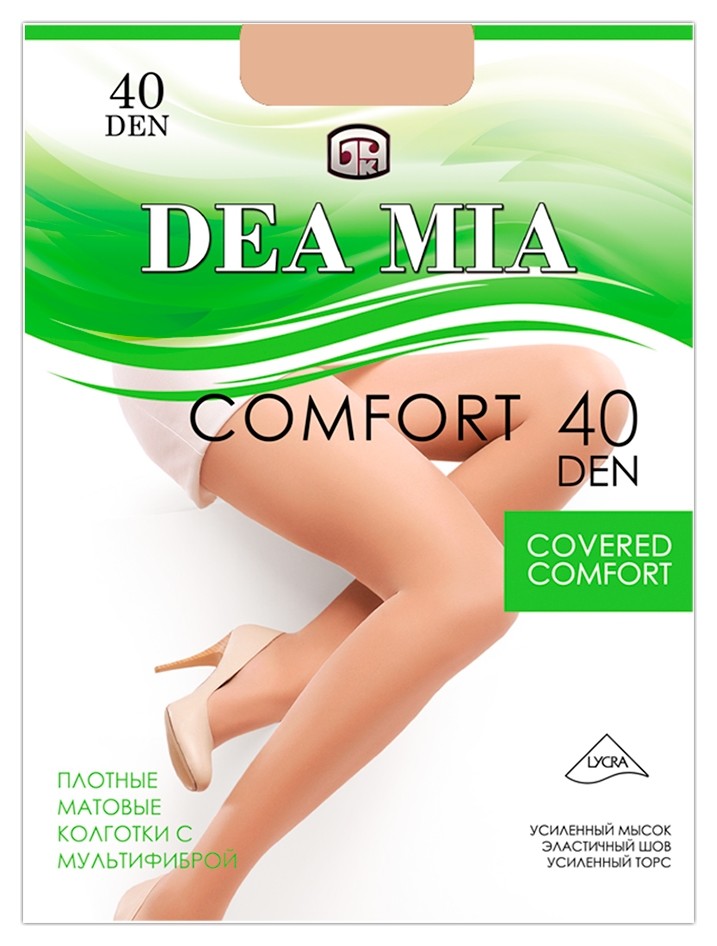 

Колготки DEA MIA Comfort 40 Den, размер 3, Natyr (Натуральный)
