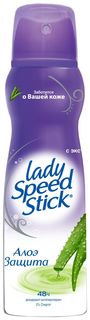 Дезодорант спрей Lady Speed Stick алоэ Для чувствительной кожи, 150мл Lady Speed Stick