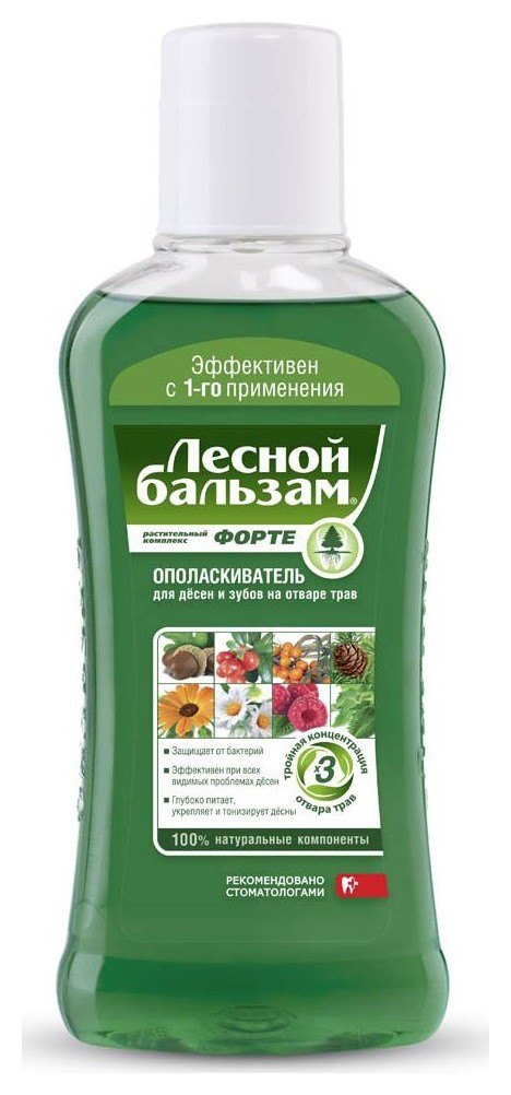 

Лесной бальзам ополаскиватель для десен форте 400мл