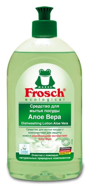 Фрош средство для мытья посуды алоэ вера, 0,5л Frosch