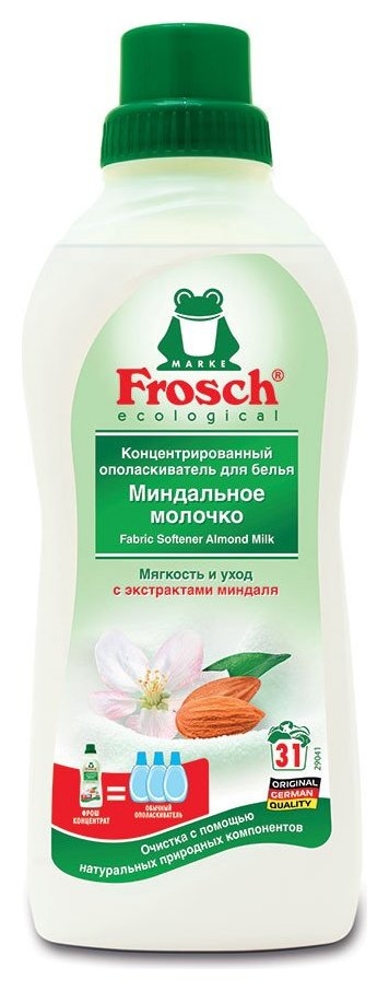 Фрош конц.ополаскиватель для белья (Миндальное молочко), 0,75л