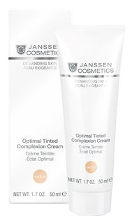 Крем для лица дневной оптимал комплекс Optimal Tinted Complexion Cream SPF 10 Janssen Cosmetics