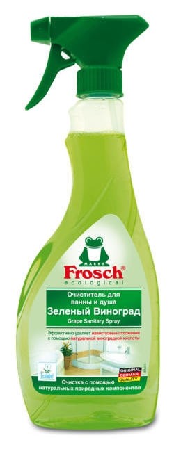Фрош очиститель для ванны и душа (Зеленый виноград), 0,5 л