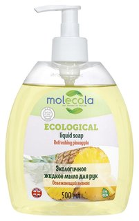 Molecola мыло жидкое для рук ананас, 500мл Molecola