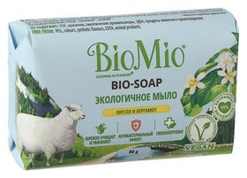 Туалетное мыло Литсея и бергамот Bio-soap BioMio