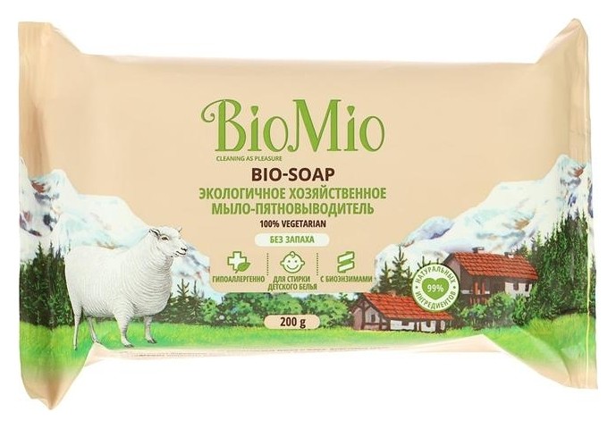 Хозяйственное мыло Без запаха Bio-soap