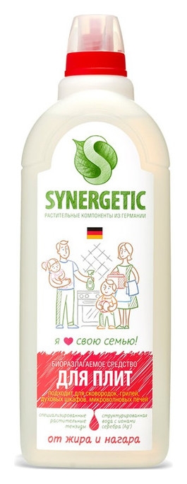 Synergetic биоразлагаемое средство для удаления жира и нагара 0,75л.