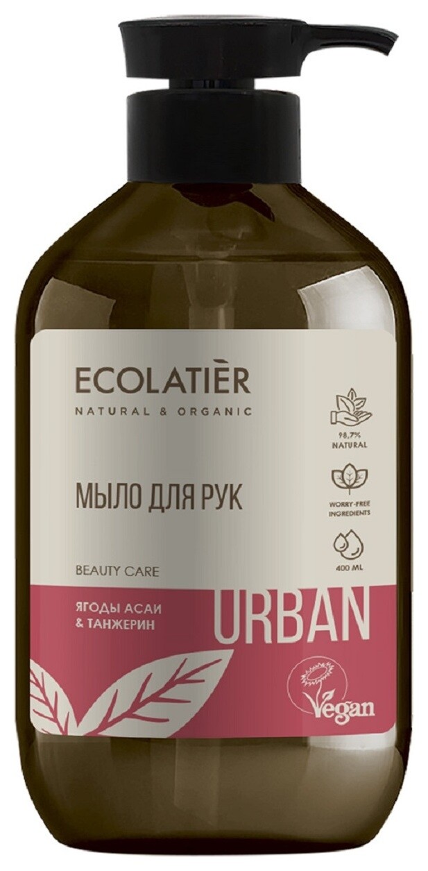 ECL жидкое мыло для рук базилик & жожоба, 400 мл  Ecolatier