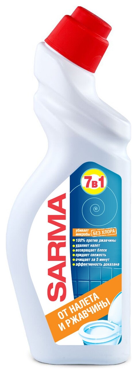 НК сарма гель для сантехники антиржавчина 750мл  Sarma