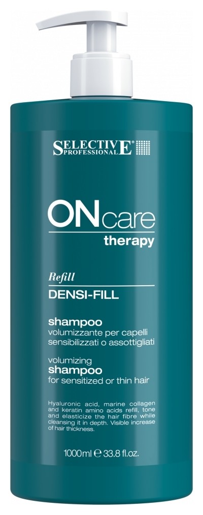 Шампунь филлер для ухода за поврежденными или тонкими волосами Densi-fill Shampoo Selective Professional On Care