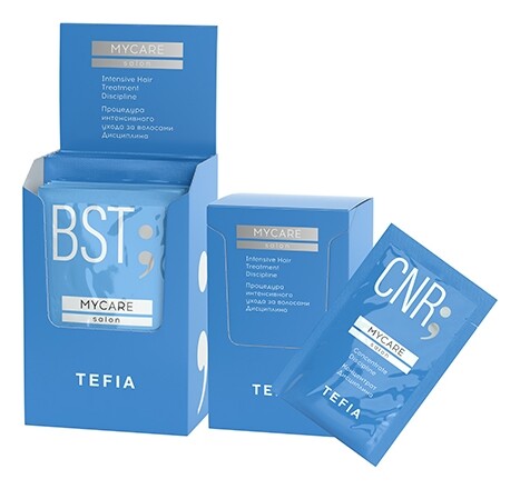 Tefia, набор для процедуры Дисциплина (Концентрат и бустер) Salon, 1 шт.*10 мл, 1 шт.*20 мл Tefia