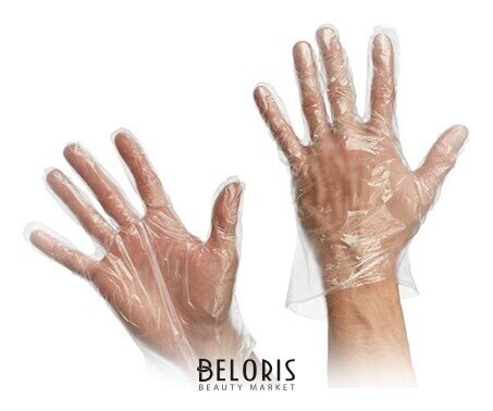 Перчатки полиэтиленовые прозрачный M100шт/упк NNB