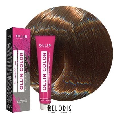 Перманентная крем-краска для волос Permanent colour cream OLLIN Professional Color