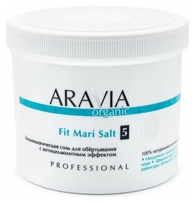 Бальнеологическая соль для обёртывания с антицеллюлитным эффектом Fit Mari Salt Aravia Professional