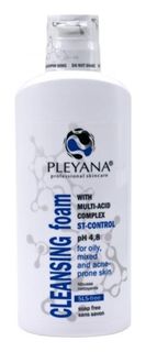 Pleyana, очищающая пенка с мультикислотным комплексом St-control, 170 мл Pleyana