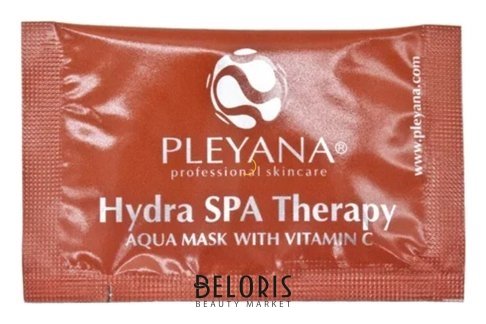 Pleyana, аква-маска с витамином С Hydra SPA Therapy, 1 гр. Pleyana