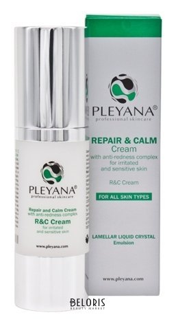 Pleyana, успокаивающий крем с антикуперозным комплексом «R&c Cream», 30 мл Pleyana