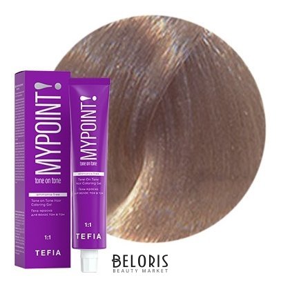 Гель-краска для волос тон в тон Tone On Tone Hair Coloring Gel Tefia MYPOINT