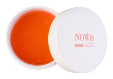 Nowb, гидрогелевые патчи под глаза с персиком и коллагеном EYE Patch Peach Collagen, 60 шт.