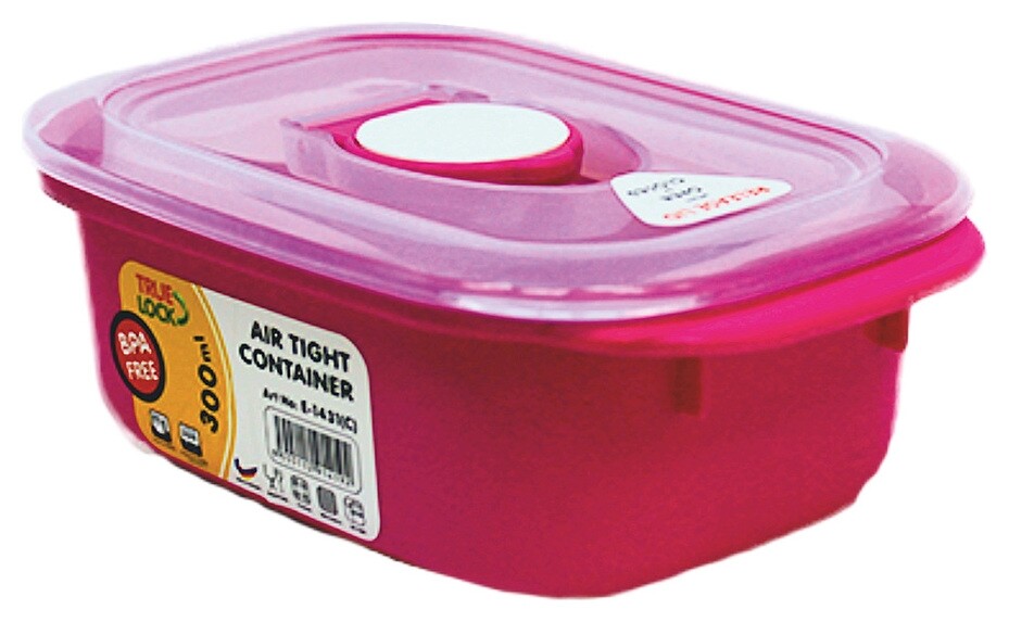 Контейнер для СВЧ E-1431c 0,3л прямоугольный с клапаном  