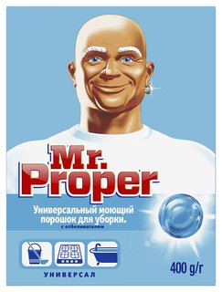 Чистящее средство Mr. Proper лимон с отбеливателем 400г Mr. Proper