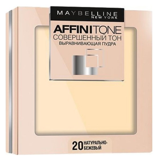 Тон 20 Натурально-бежевый  Maybelline New York