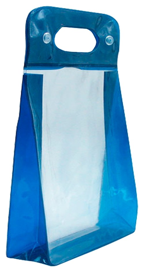 

Косметичка прозрачная кп-3.1 ручки синяя
