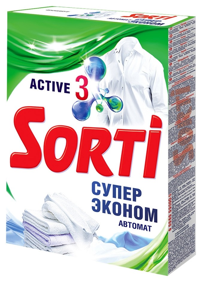 Стиральный порошок Sorti супер эконом, автомат, 350 г  Sorti