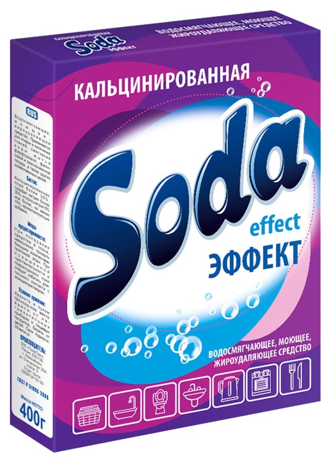 

Сода кальцинированная "Soda" 400г