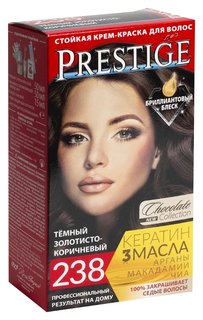 Тон 238 Темный золотисто-коричневый  Prestige
