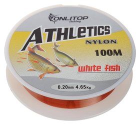Леска White Fish, D=0,20 мм, 100 м Onlitop