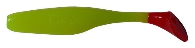 

Виброхвост Helios Vigor 9,5 см Acid Lemon & Red Hs-6-028, 7 шт.