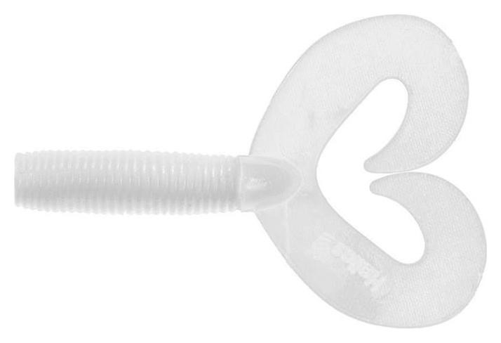 

Твистер Helios Credo Double Tail 5 см White Hs-27-001, набор 10 шт.