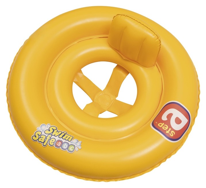 

Круг для плавания Swim Safe ступень «А», с сиденьем и спинкой, от 1-2 лет, 32027 Bestway