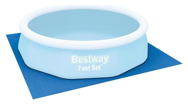Подстилка для круглых бассейнов, 335 х 335 см, 58001 Bestway  Bestway