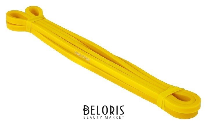 Эспандер ленточный, многофункциональный, 1-10 кг, 208 х 0,6 х 0,5 см, цвет жёлтый Onlitop