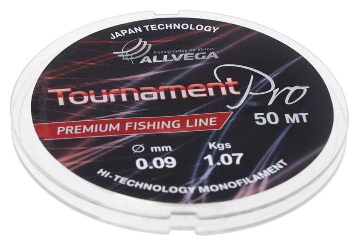 

Леска "Allvega" Tournament Pro 0.09мм, 50м