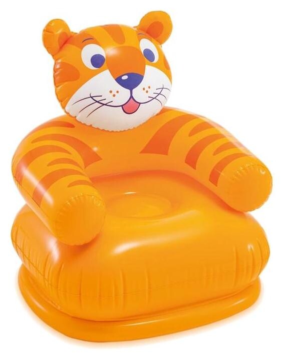 Кресло надувное «Весёлые звери», от 3-8 лет, до 35 кг, 68556np Intex  Intex