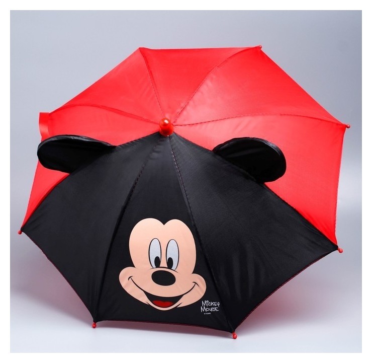 Зонт детский с ушами «Микки маус» Ø 52 см