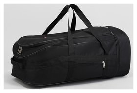 Сумка-рюкзак туристический, отдел на молнии, наружный карман, цвет чёрный Andromeda