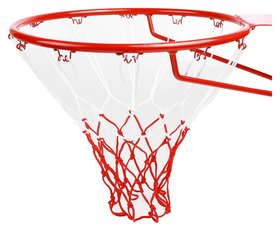 Сетка баскетбольная, 50 см, нить 3 мм, двухцветная, (2 шт) Onlitop
