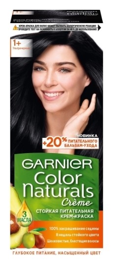 Тон 1+ Ультра черный  Garnier
