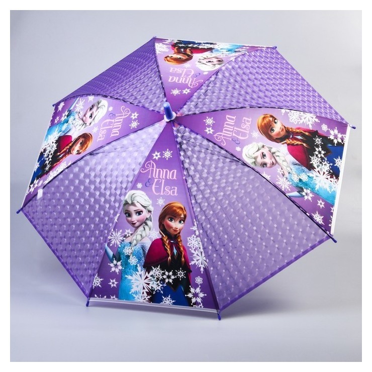 Зонт детский «Anna & Elsa», холодное сердце Ø 84 см